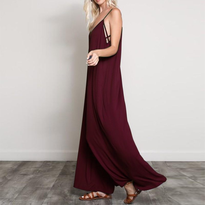 Wide-Leg Mono Jumpsuit