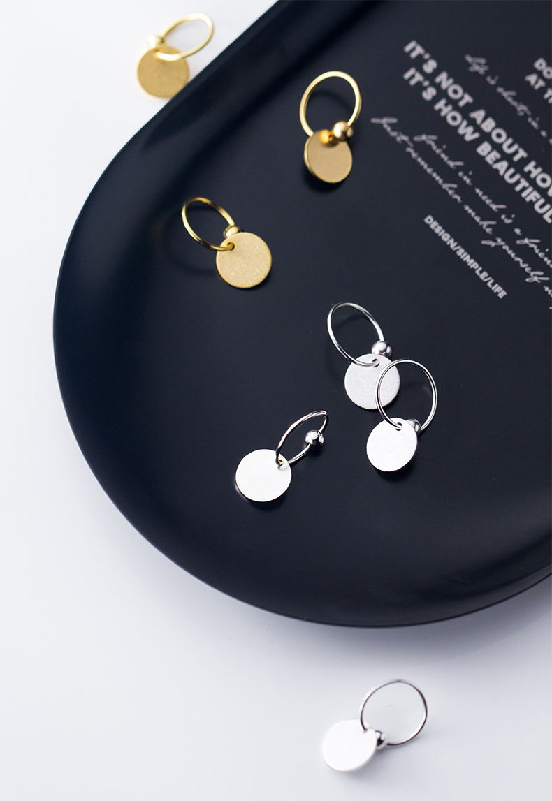 Temperament Fashionable Hoop Earrings