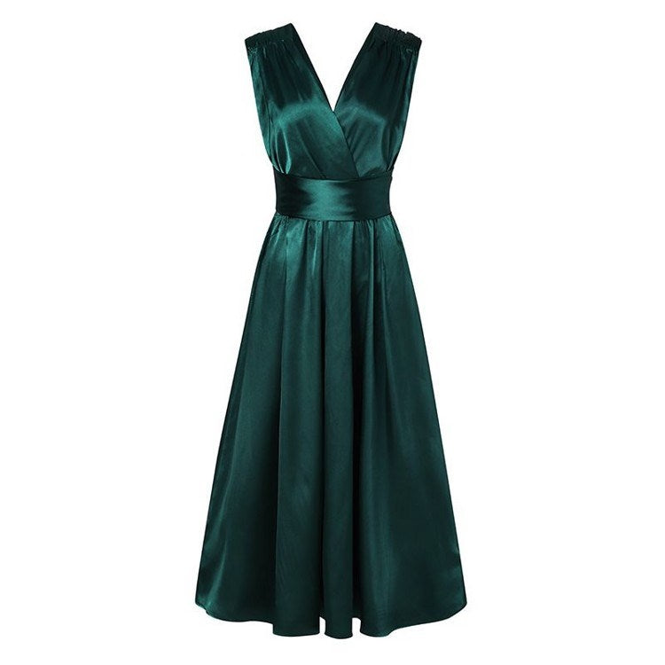 Posh V-Neck Bodycon Dress