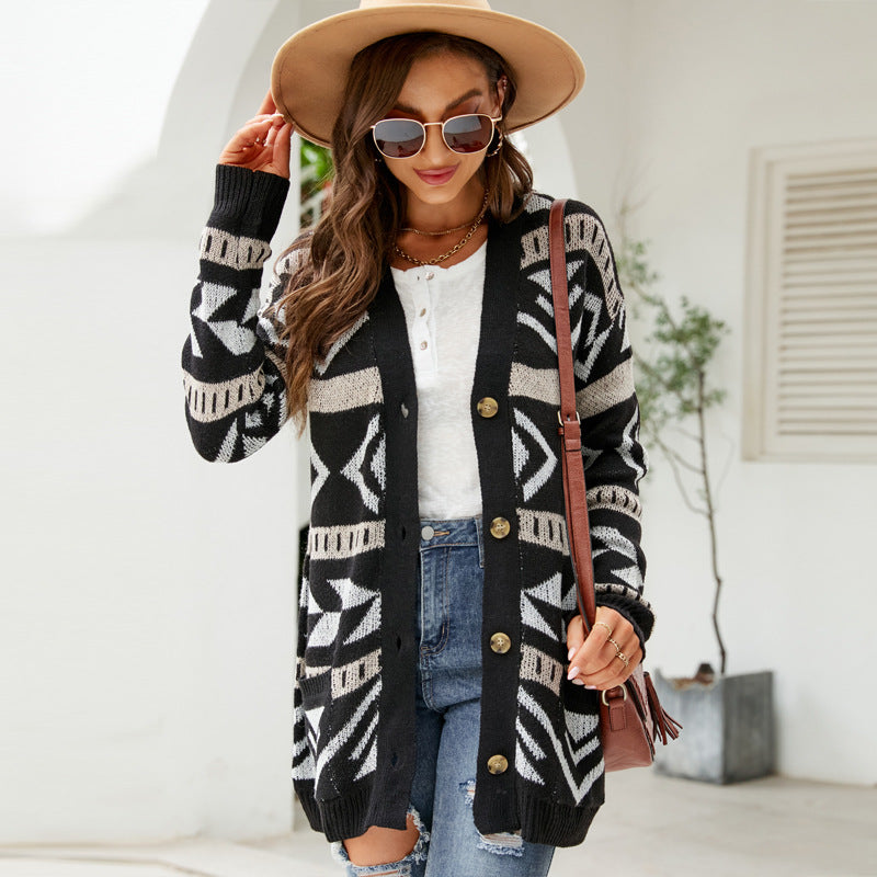 Loose Knitted Cardigan