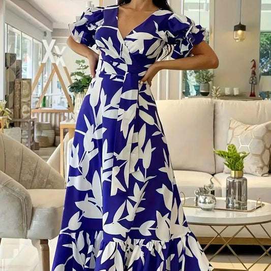 Fashion Trend Polyester Fiber Women's Dress