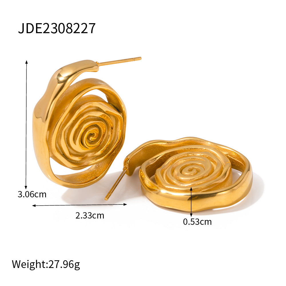 Ins Titanium Steel Earrings
