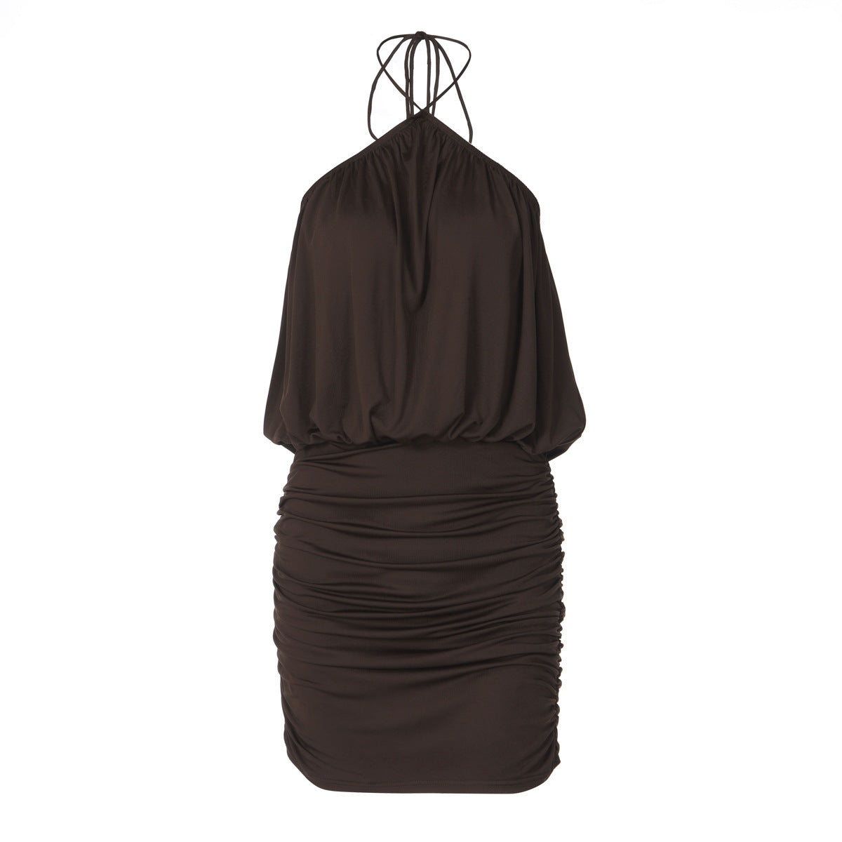 French-style Sexy Backless Halter Dress For Women