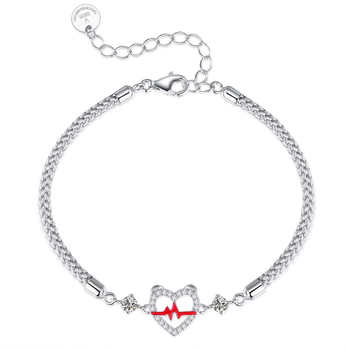 Bagley S925 Silver Jewellery Bracelet With High-Level Sense Of Design