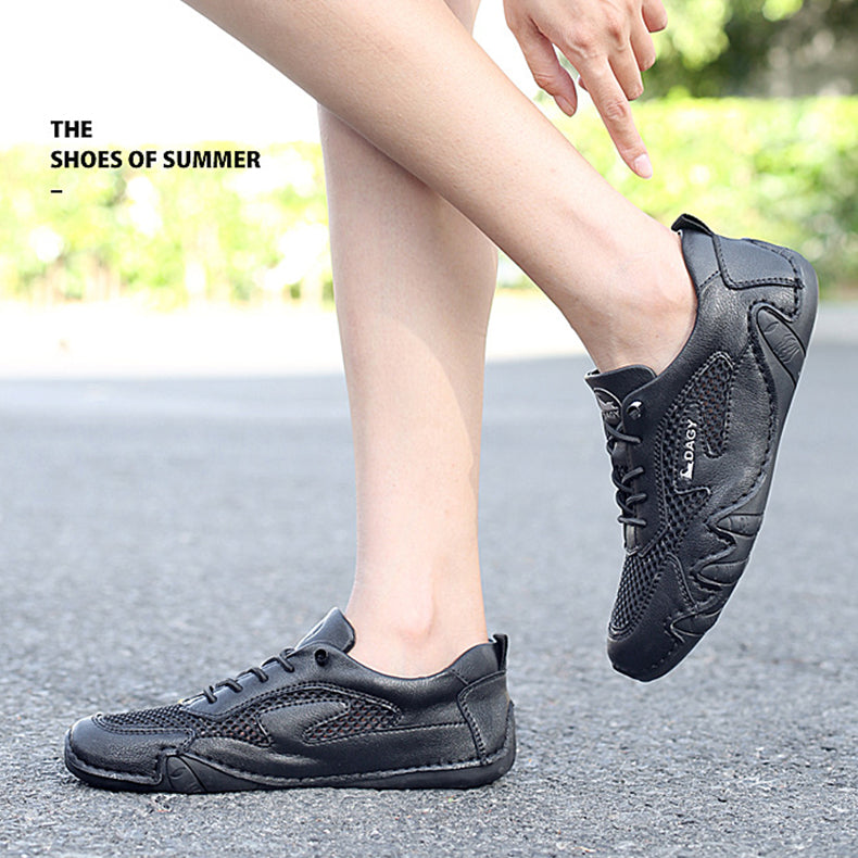 Mesh Flat Sneakers