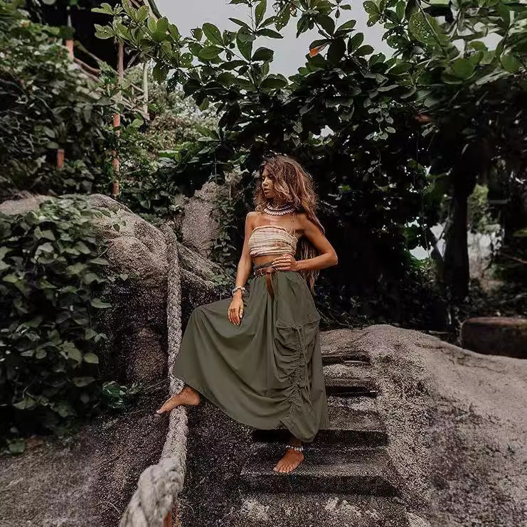 Casual Super-Large Swing Skirt