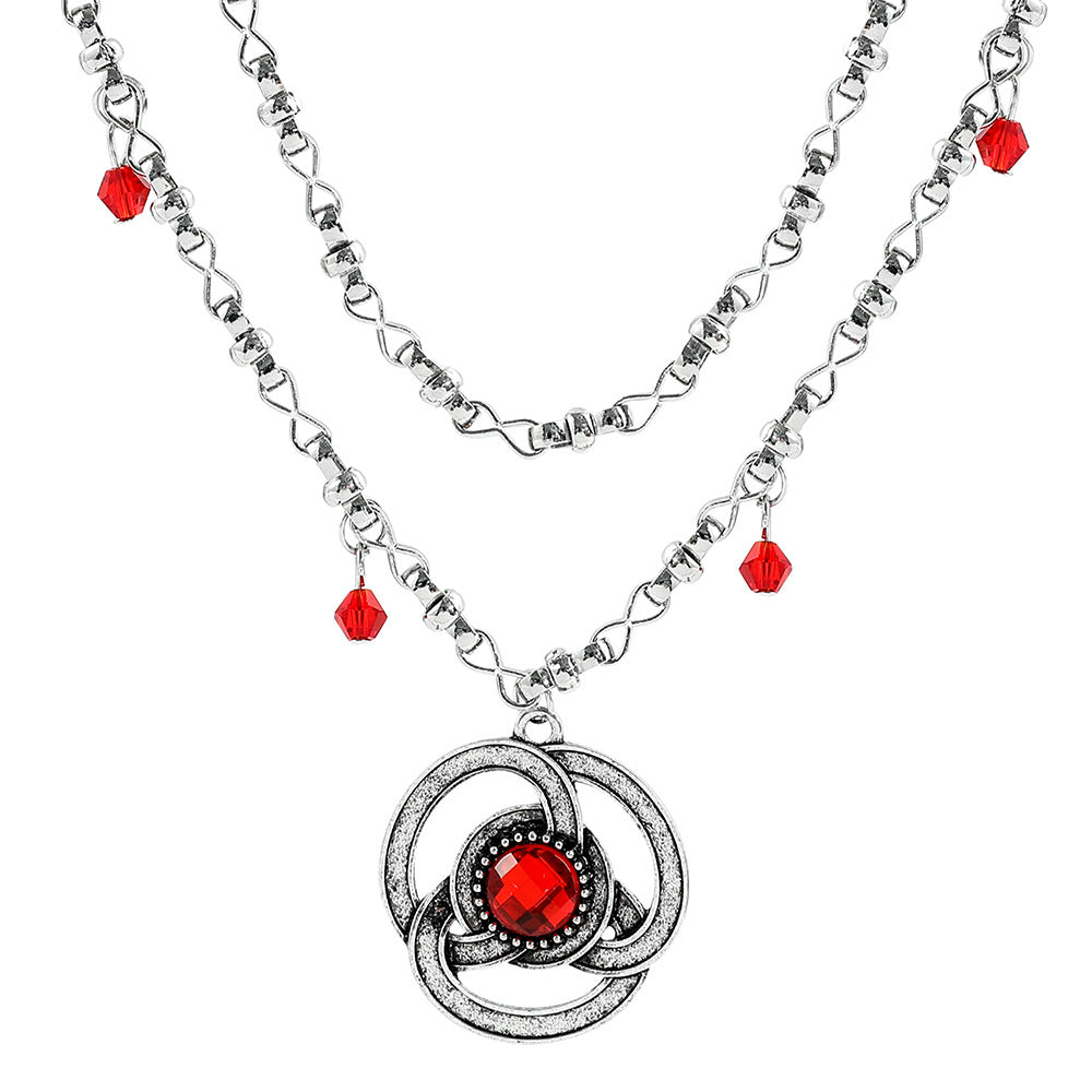 Fashion Alloy Silver Necklace For Women