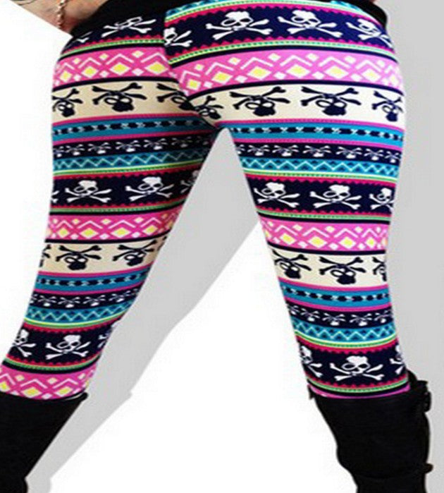 Pencil-Style Leggings - Wide Selection of Colours