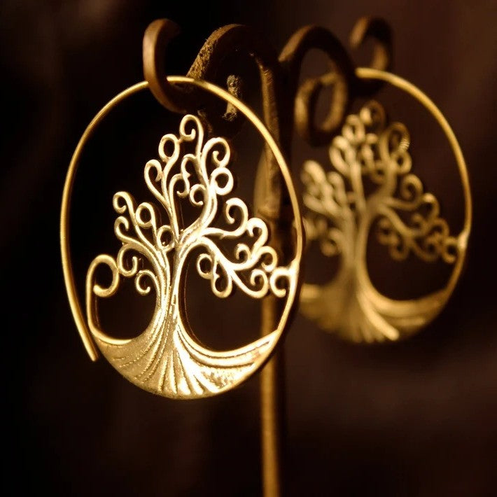 The Charm Of Round Hoop Earrings