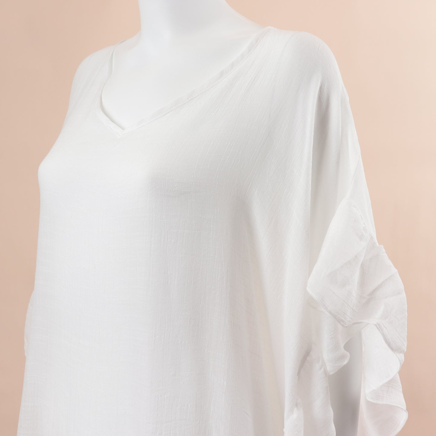 Ladies' Irregular Seaside Beach Blouse - Sun Protection Clothing