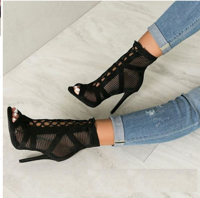 High-Quality Suede High Heels