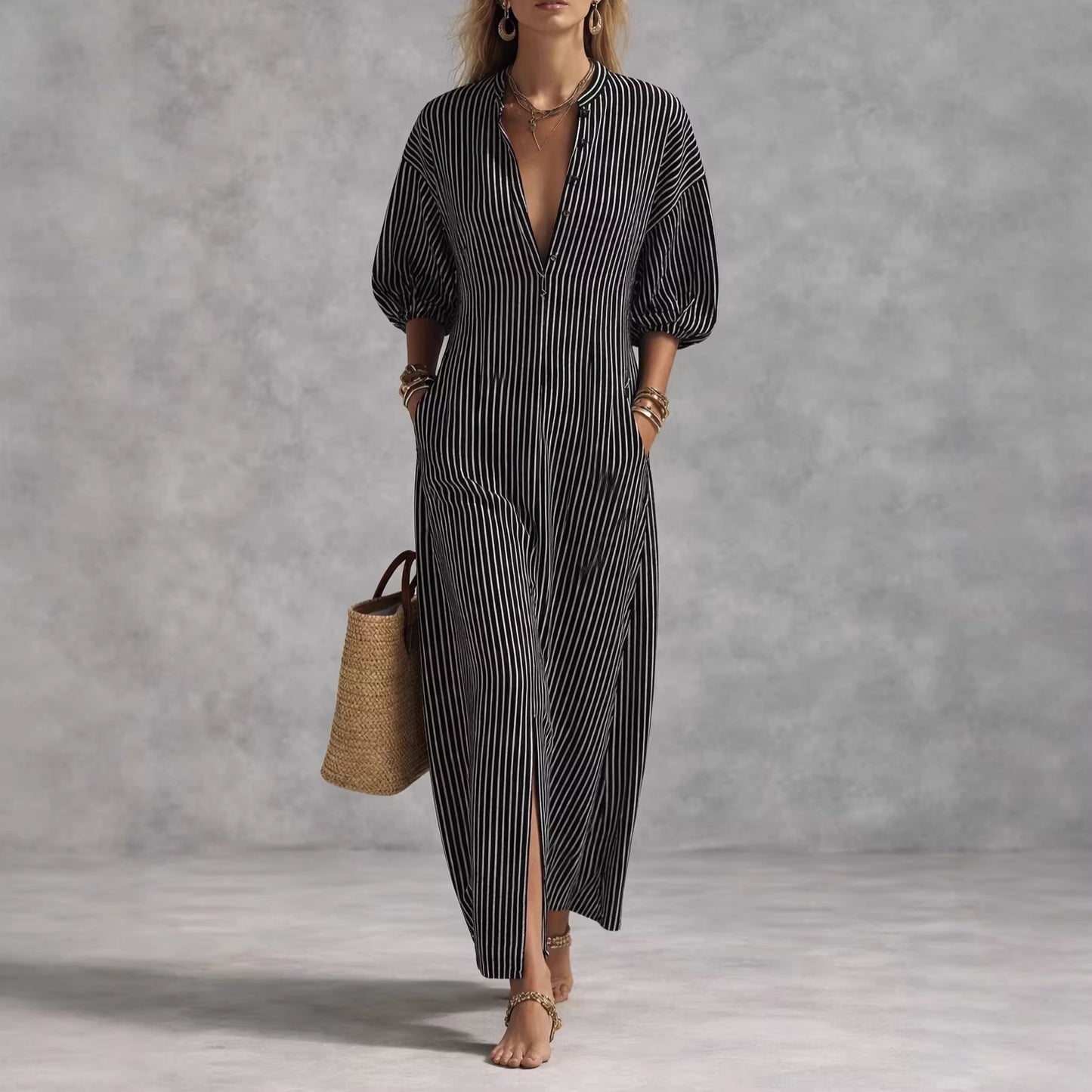 Casual Women's Vacation-style Dress
