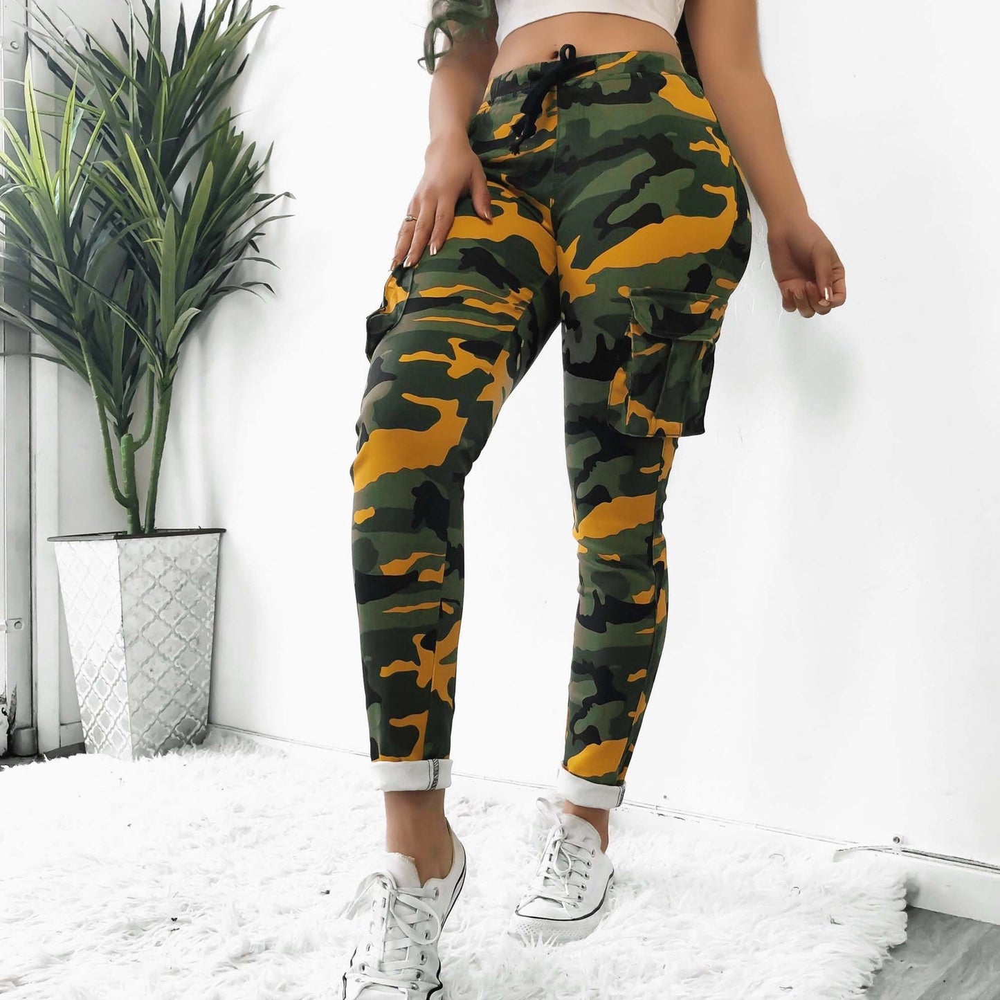 Camouflage Casual Trousers for Women  - New***!!! - Plus-Sizes Available