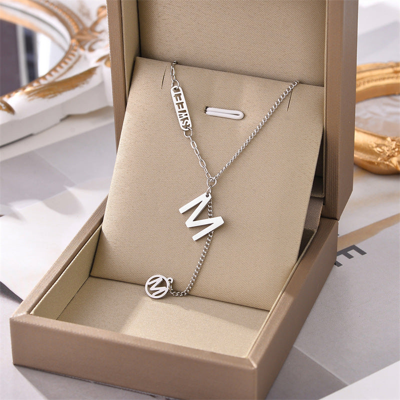 Titanium Steel Female Necklace - Does Not Lose Colour