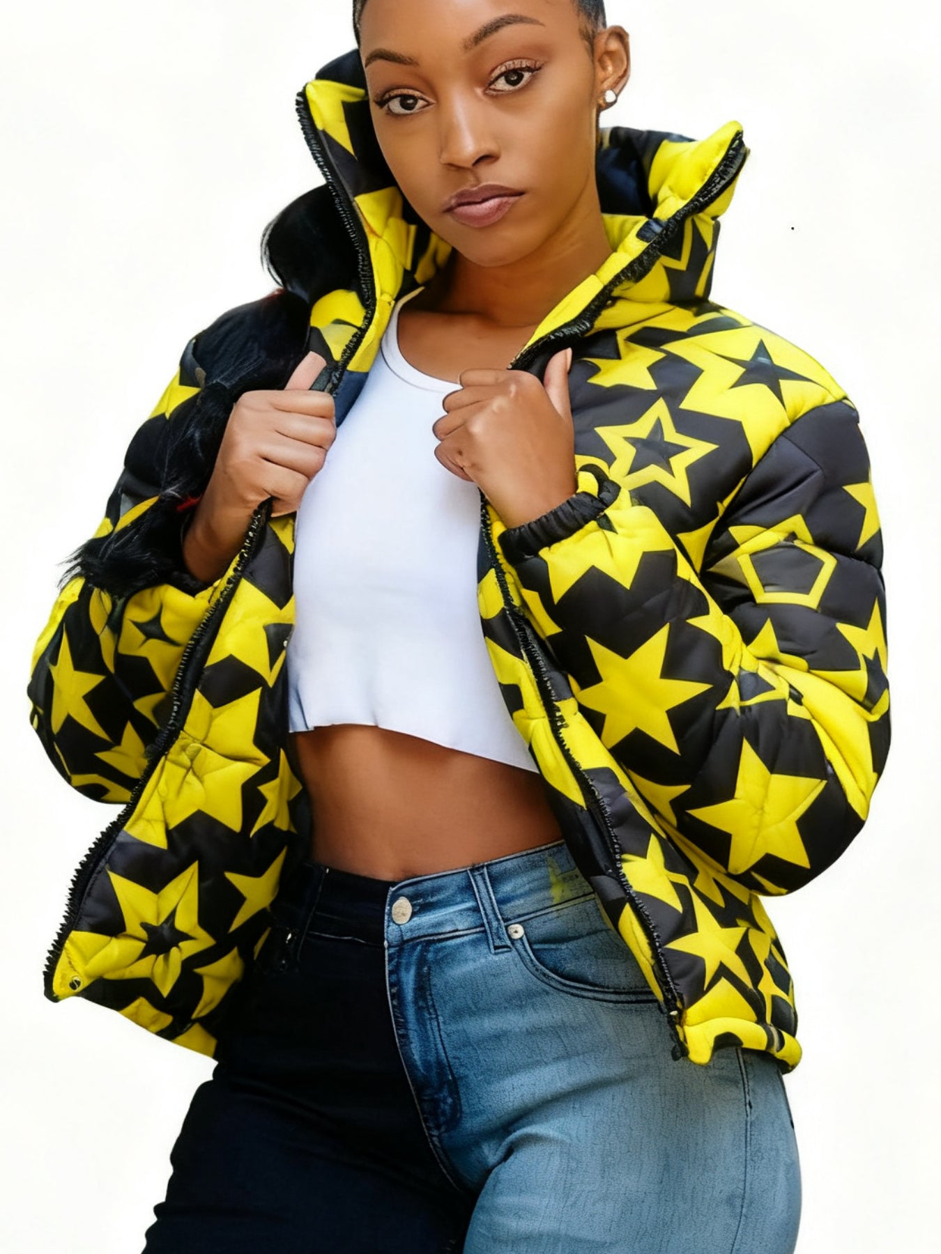 Colourful Parkas Cardigan Jacket