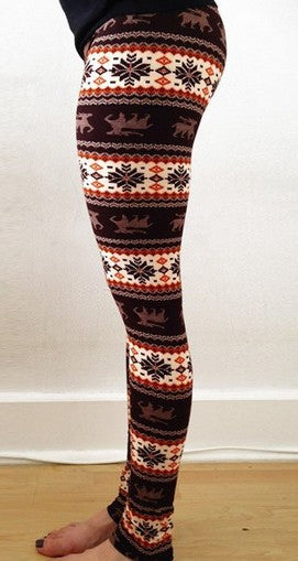 Pencil-Style Leggings - Wide Selection of Colours