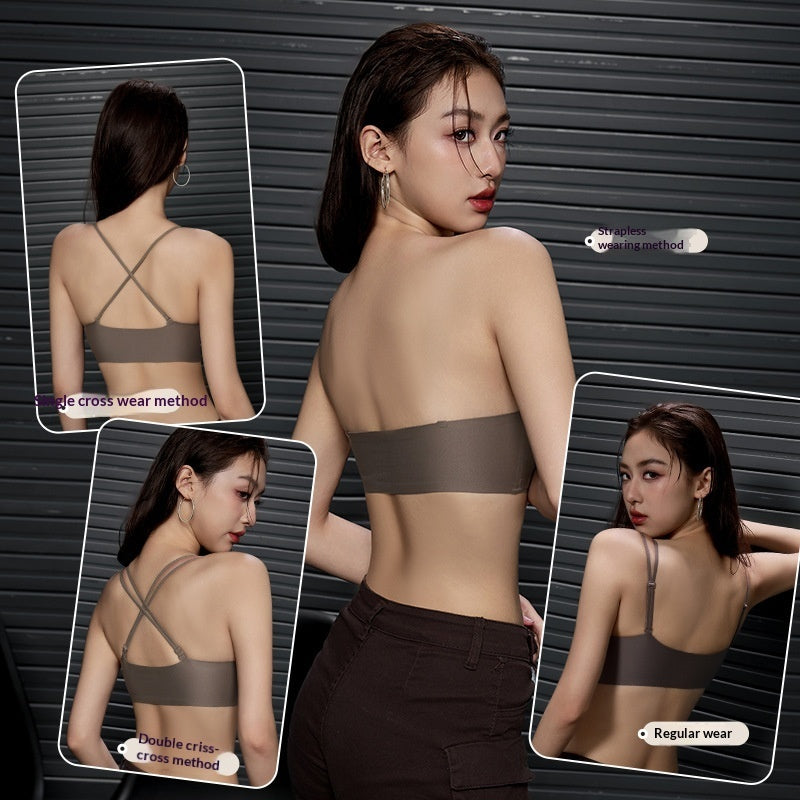 Deep V Front-Clasp Beautiful Back Bra