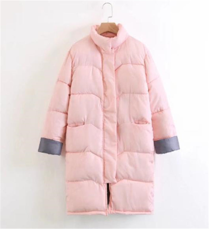 Warm Cotton Winter Jacket For Ladies