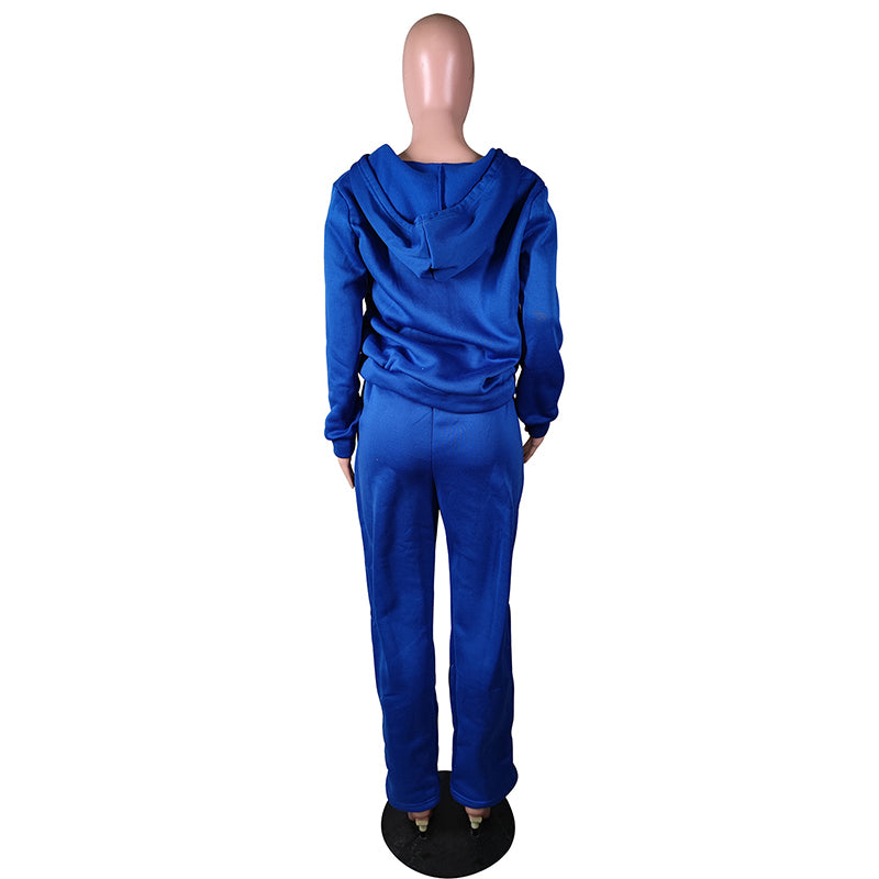 Two-Piece Women's  Sweatsuit Outfit