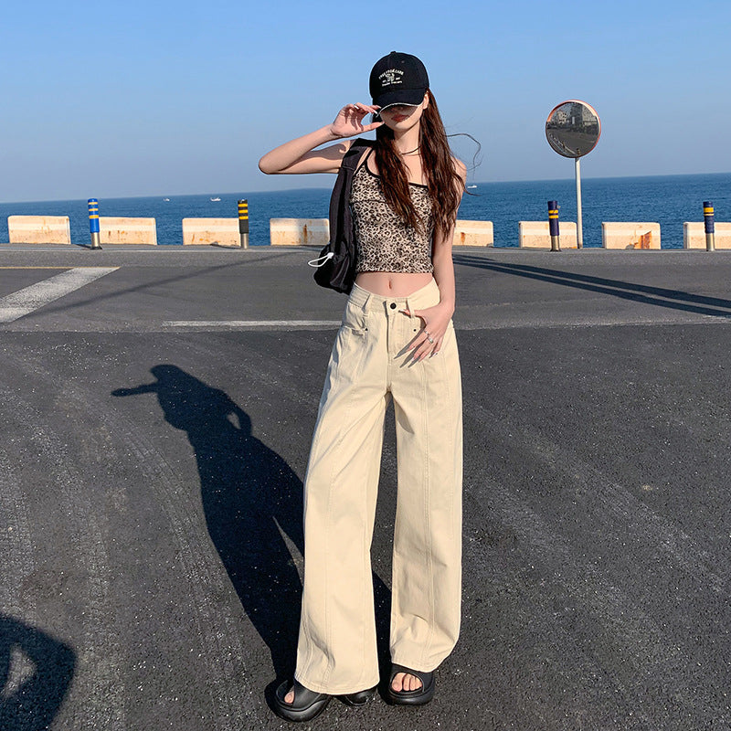 High-Waist Wide-Leg Cargo Pants