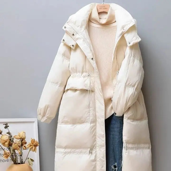 Women's Winter Midi Down Jacket