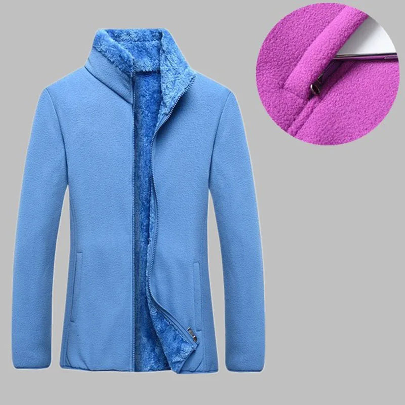 Thick Winter Outdoor Thermal Coral Velvet Jacket For Women