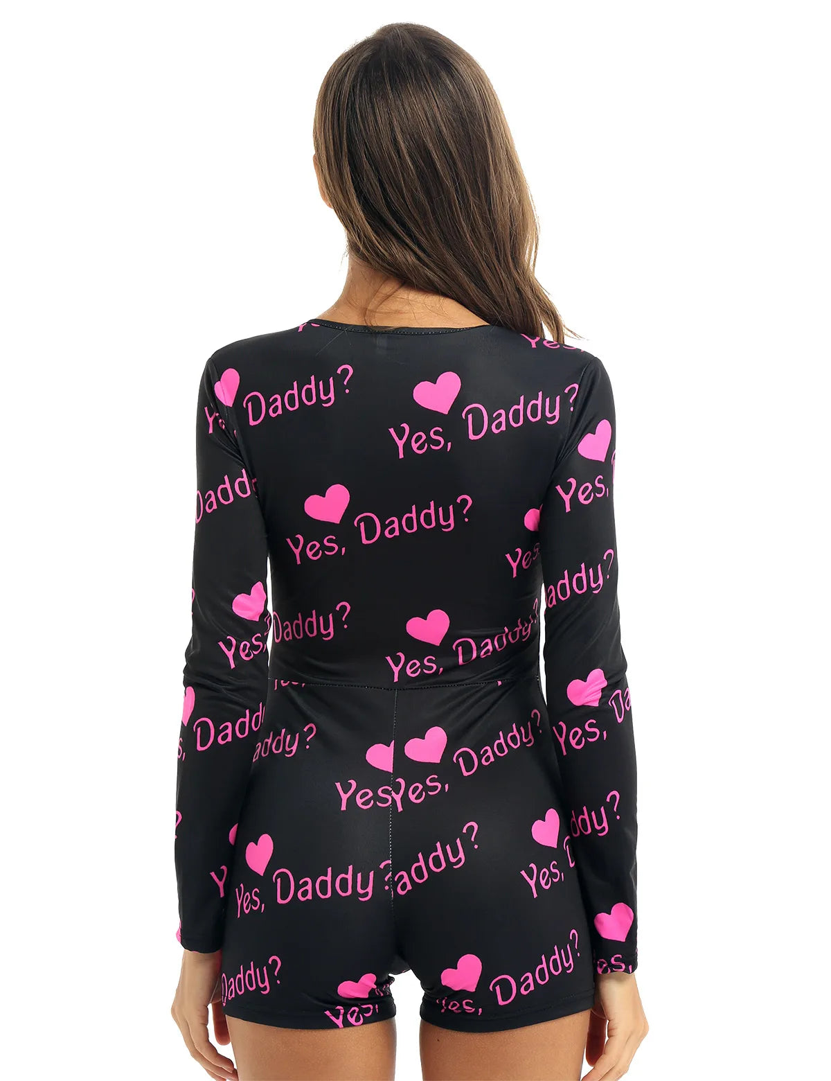 Yes Daddy Printed Sleepwear