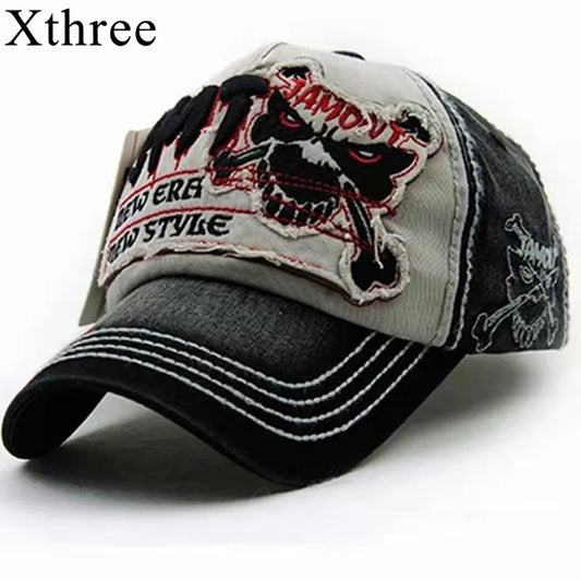 Xthree Cotton Fasion Leisure Baseball Cap Hat For Women