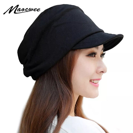 Knitting Hip Hop Cap For Women