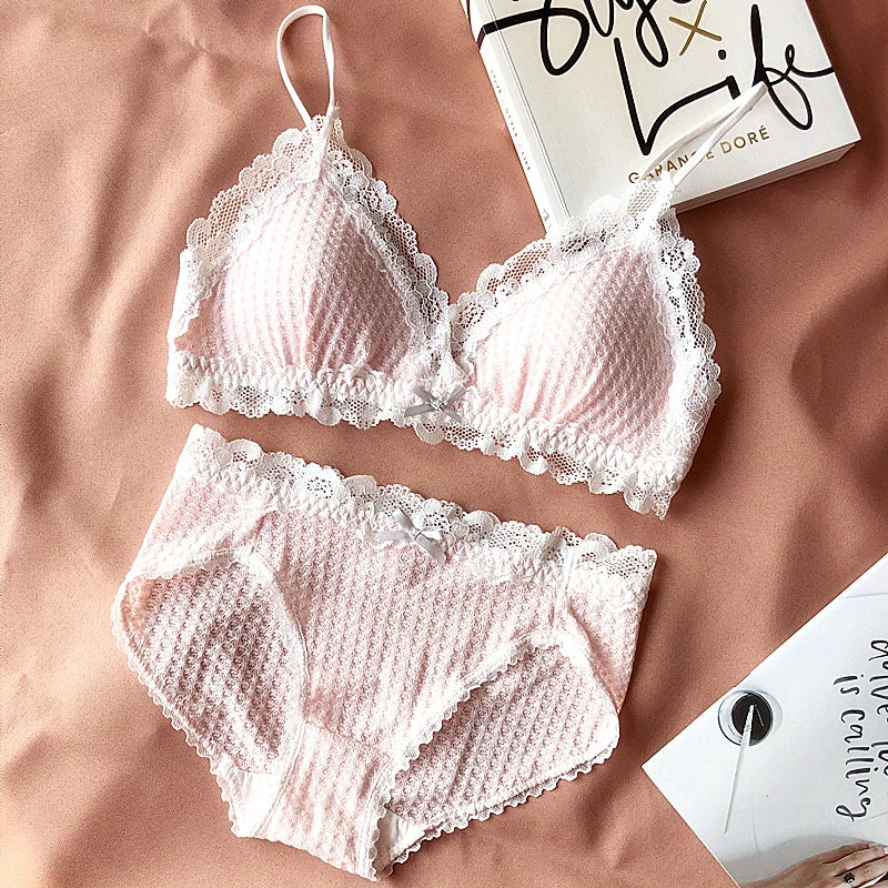 Cotton Bra & Panty Set