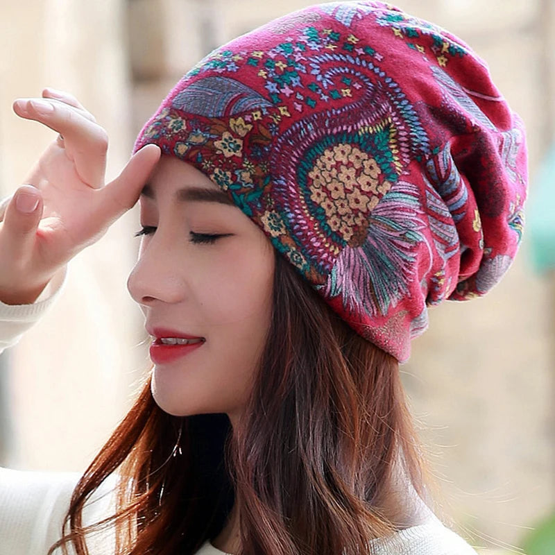 Women's Casual Floral Hat