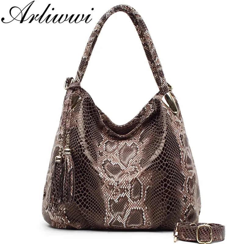 BIG SALE*** - Embossed Snake Large-Capacity Women's Bags