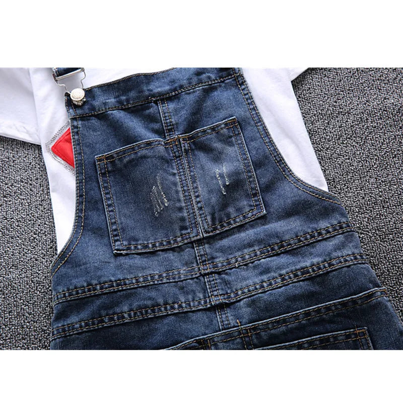 Loose Spaghetti Strap Denim Dress