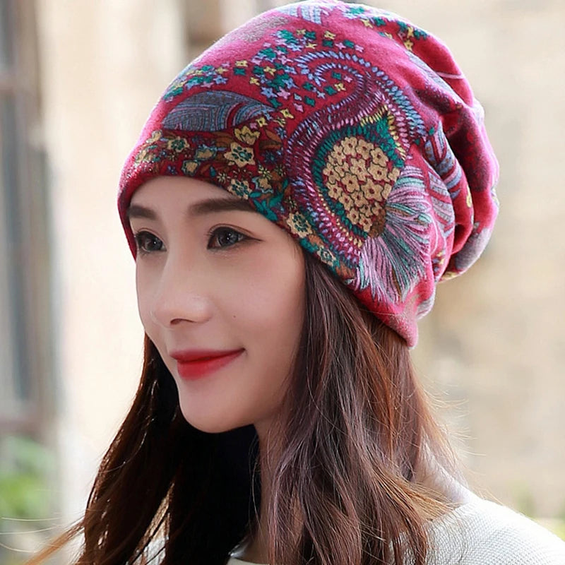 Women's Casual Floral Hat