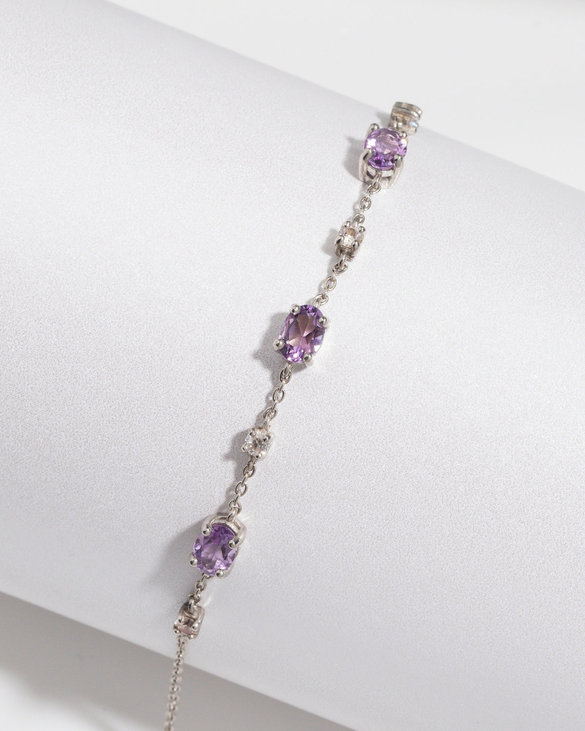 Mini Set 2 - Amethyst Jewellery Set in Sterling Silver