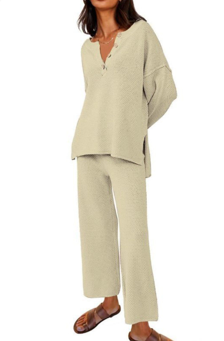 Two-Piece Loose Leisure Suit