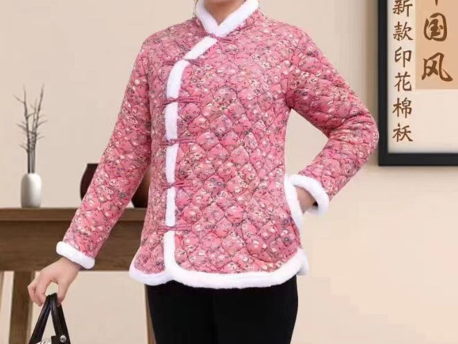 Retro Floral Jacket For Women