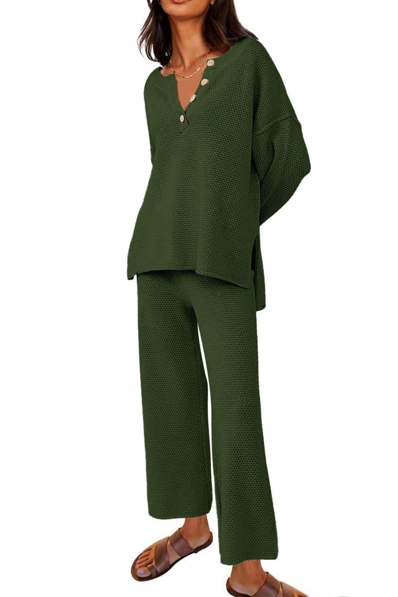 Two-Piece Loose Leisure Suit