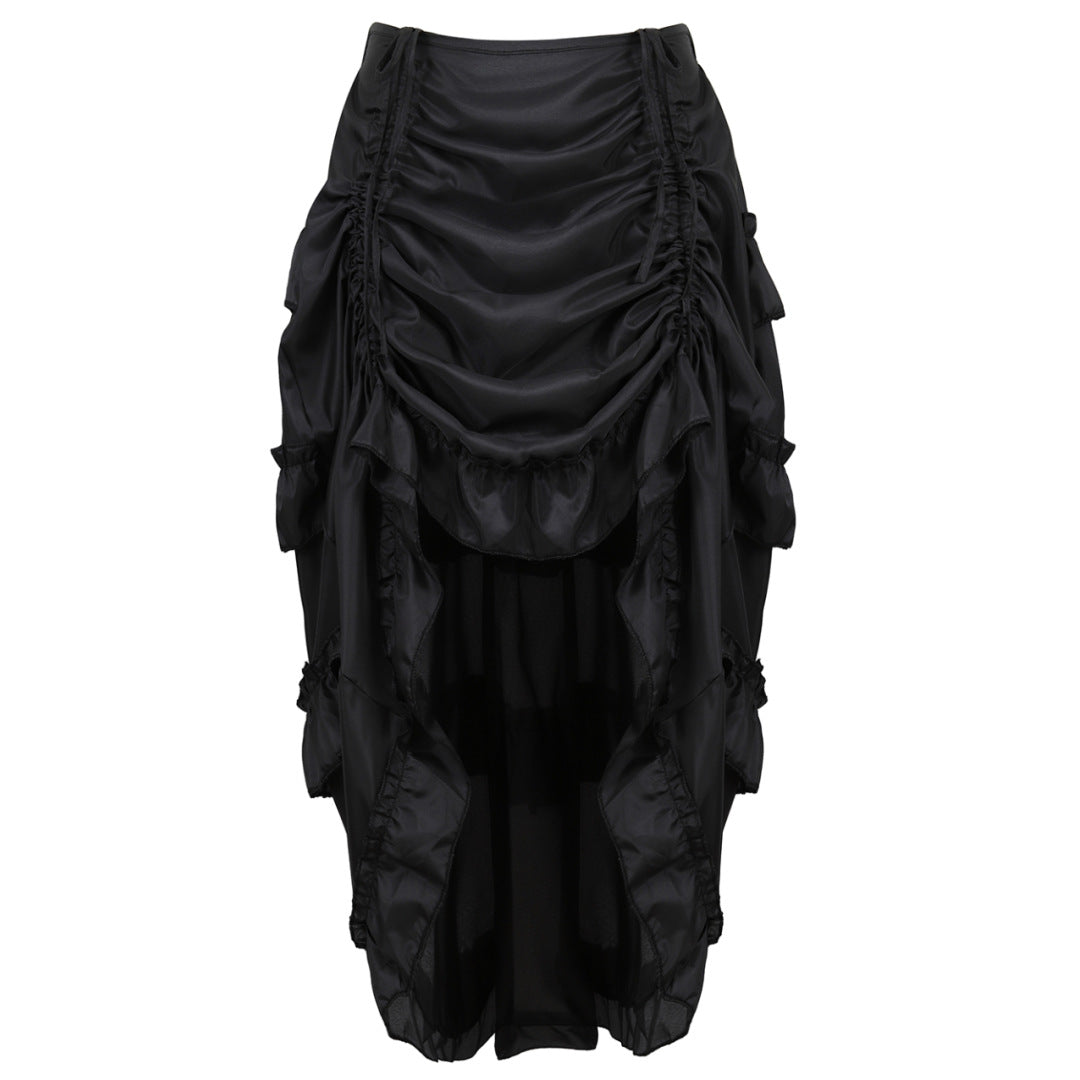 Irregular Splicing Long Skirt