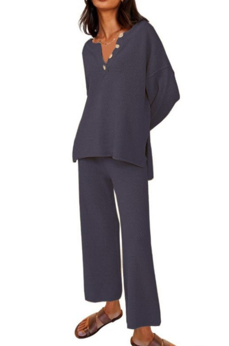 Two-Piece Loose Leisure Suit