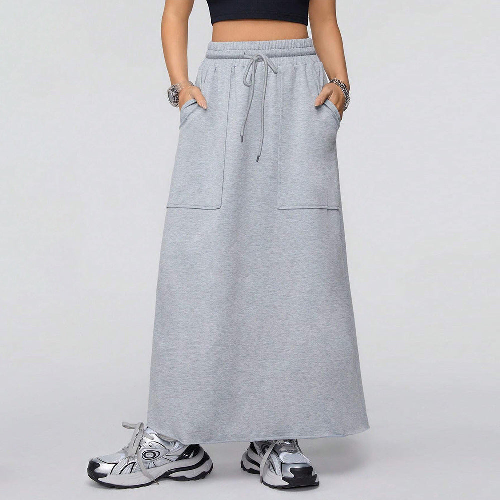 Tie-Up Casual Skirt