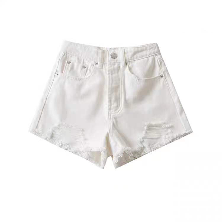 Women's Hot High-Waist Denim Shorts