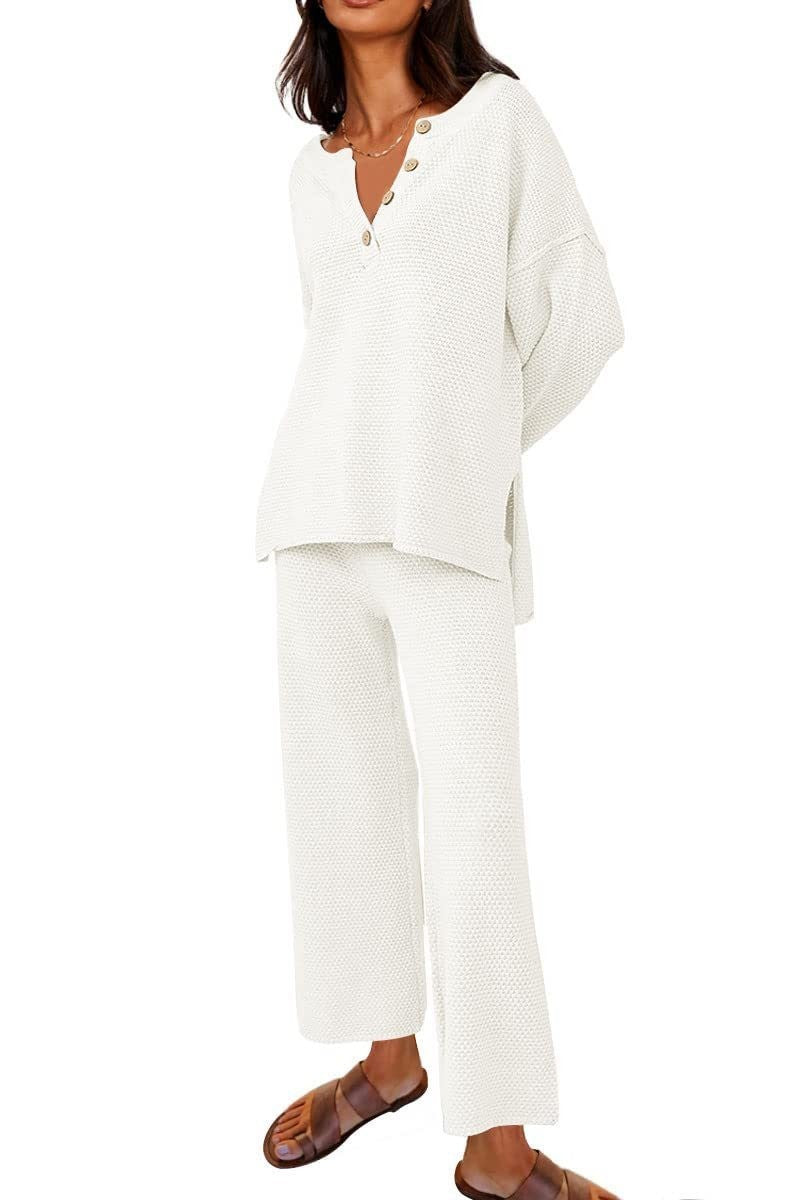 Two-Piece Loose Leisure Suit