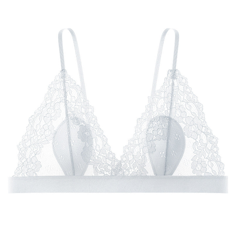 French Crystal Glasses Lace Bra