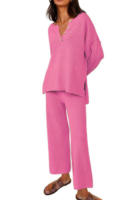 Two-Piece Loose Leisure Suit