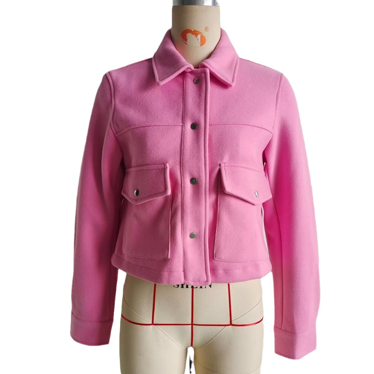 Soft Woollen Short Jacket
