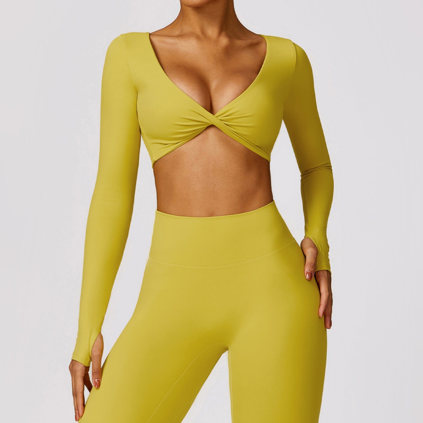 Quick-drying Tight Workout Clothes Casual Running Sport Long Sleeve Top