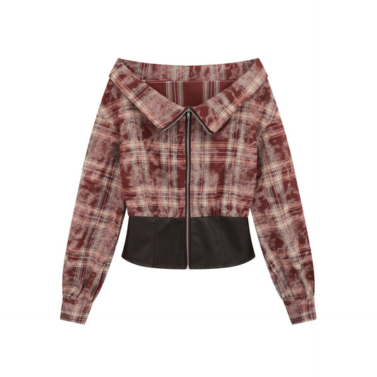 Spring New Retro Sweet Girly Simplicity Loose Jacket Coat