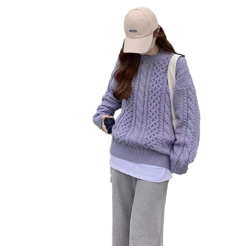 Loose Thick Long Sleeve Bottoming Shirt
