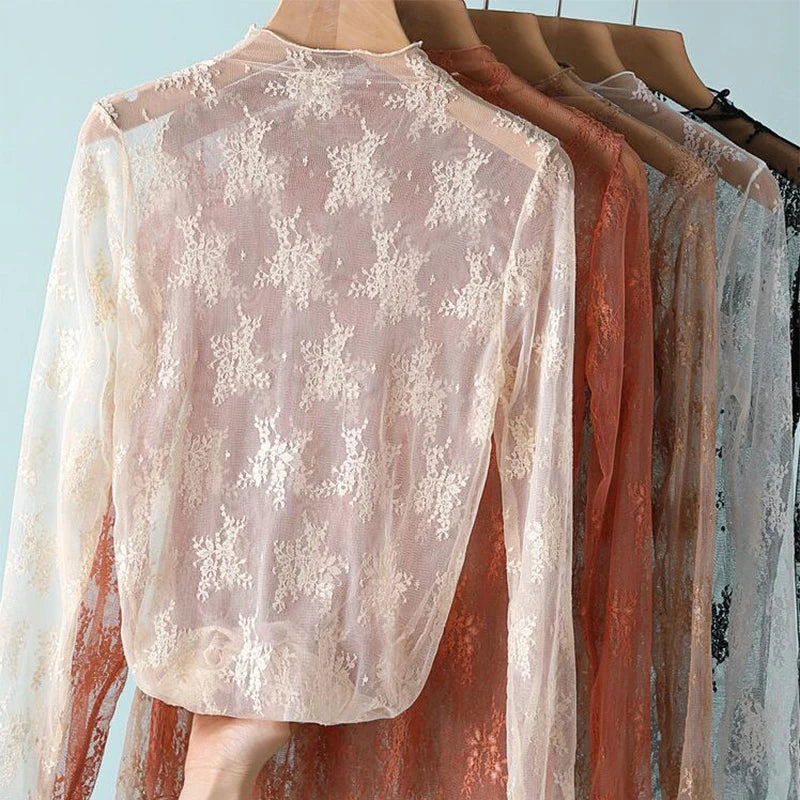 Lace Mesh Top for Women